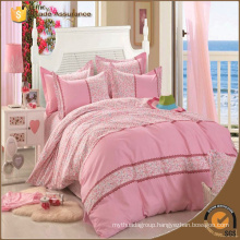 Cotton Nice Color Combination Printed King Size Bedding Set